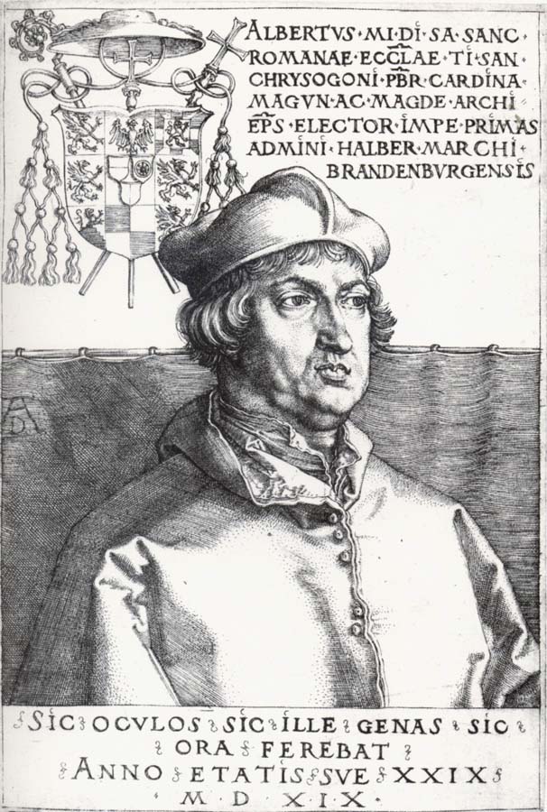 Cardinal Albrecht of Bran-Denburg